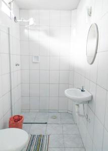 Um banheiro em Hotel Digital Ponte Aerea - Aeroporto de Congonhas