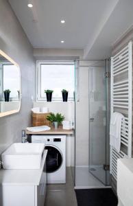 Koupelna v ubytování Apartment myhome Zagreb