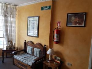 Posezení v ubytování Petite Maison