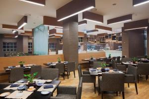 מסעדה או מקום אחר לאכול בו ב-Holiday Inn Resort Alpensia Pyeongchang, an IHG Hotel
