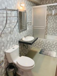 Ένα μπάνιο στο Hotel Daylu