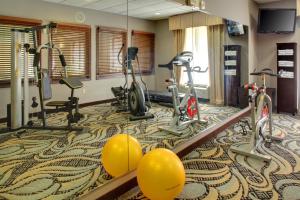 
The fitness center and/or fitness facilities at Holiday Inn Express & Suites Cross Lanes, an IHG Hotel
