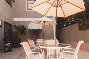 Patio nebo venkovní prostory v ubytování Itacuruçá Inn