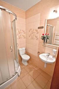 Kúpeľňa v ubytovaní Hotel Ostoja