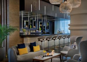 Posezení v ubytování voco Dubai by IHG
