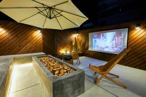 Televisyen dan/atau pusat hiburan di mizuka Daimyo 7 - unmanned hotel -