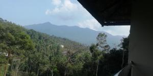 Vista general de una montaña o vista desde la casa vacacional