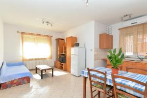 Kuchyň nebo kuchyňský kout v ubytování Apartments Edin 1359