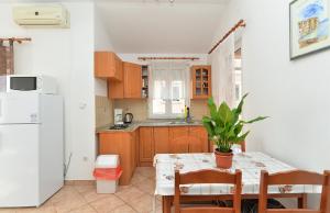 Kuchyň nebo kuchyňský kout v ubytování Apartments Edin 1359