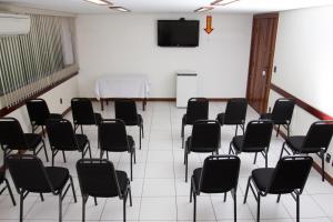 Área de negócios e/ou sala de conferências em Montblanc Hotel