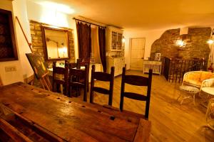 A seating area at Il Borgo del Castello