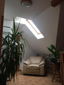 A seating area at Agro privat