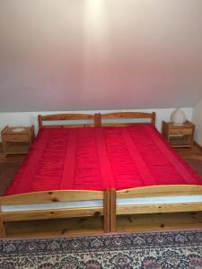 A bed or beds in a room at Agro privat
