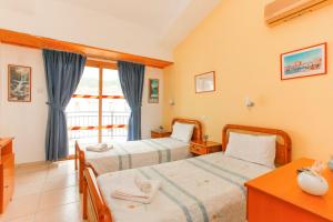 Ένα ή περισσότερα κρεβάτια σε δωμάτιο στο Villa Hera +40 φωτογραφίες