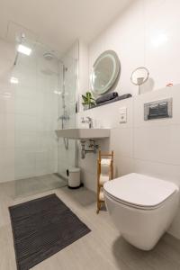 Salle de bains dans l'établissement Industrial Apartment ZERO