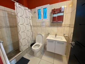Koupelna v ubytování Apartahotel Guaraguao