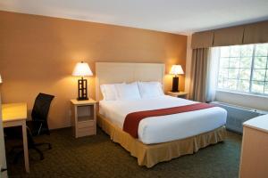 Krevet ili kreveti u jedinici u okviru objekta Holiday Inn Express Hotel & Suites North Conway, an IHG Hotel