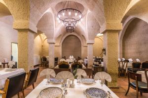 Χώρος καθιστικού στο Hanedan Cappadocia Suites