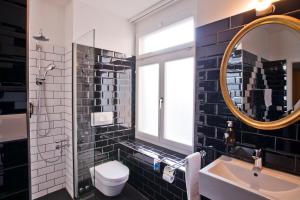 Guesthouse fürDich的一间浴室