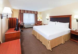 Postel nebo postele na pokoji v ubytování Holiday Inn Express & Suites - Laredo-Event Center Area by IHG