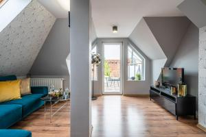Część wypoczynkowa w obiekcie AbsyntApartments 24 Rynek Wrocław