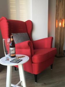 Posezení v ubytování Ferienwohnung Stella Maris