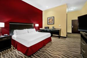 TV a/nebo společenská místnost v ubytování Holiday Inn Express & Suites Cotulla by IHG
