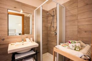 Koupelna v ubytování Hotel Sayonara