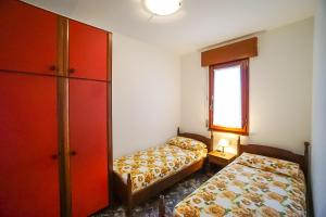 Cama o camas de una habitación en Residence Goletta