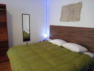 Postel nebo postele na pokoji v ubytování Posada Azul Cusco