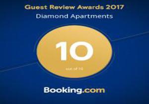 a sign with the number on a blue background at Diamond Apartments in Agios Konstantinos