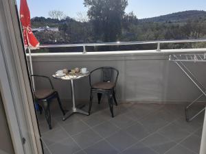 Balkón nebo terasa v ubytování Villa Palfi