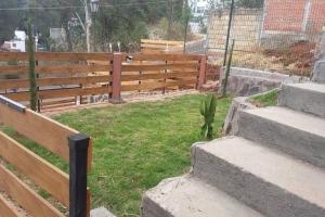 Zahrada ubytování Cabaña Los Nogales