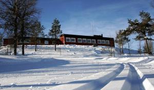 Långbergets Sporthotell v zimě
