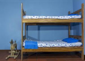 A bed or beds in a room at Casa Garrobo