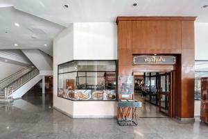 Lobbyn eller receptionsområdet på Loei Palace Hotel