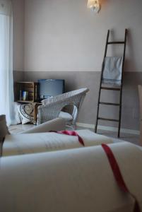 Ένα ή περισσότερα κρεβάτια σε δωμάτιο στο BnB Borgo le Vigne - La Vinaccia Only Adults