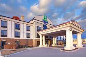 a rendering of a hotel with a building at Holiday Inn Express & Suites Covington by IHG in Covington