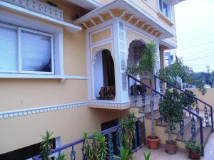 Balkón nebo terasa v ubytování Hotel Raj Kothi Jaipur airport
