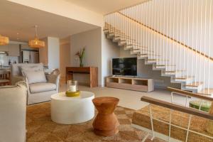 Istumisnurk majutusasutuses Manta Cove by Horizon Holidays