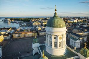 an aerial view of the city of riga at Roost Liisankatu in Helsinki
