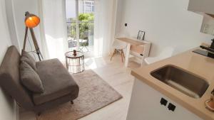 Kuchyň nebo kuchyňský kout v ubytování Sol Deluxe Nerja