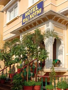 Zahrada ubytování Hotel Raj Kothi Jaipur airport