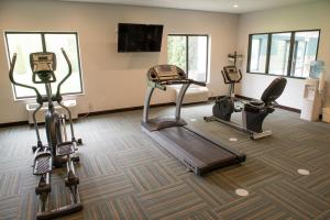 Gimnasio o instalaciones de fitness de Holiday Inn Express Hotel & Suites Elkhart-South, an IHG Hotel