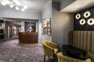 Lobbyen eller receptionen på Skiddaw Hotel