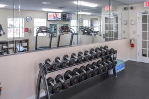 Fitness centrum a/nebo fitness zařízení v ubytování Hilton Vacation Club Polynesian Isles Kissimmee