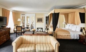 Voodi või voodid majutusasutuse Palais Bad Ragaz toas