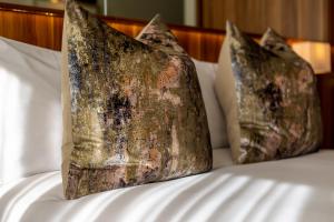 Voodi või voodid majutusasutuse Dublin Skylon Hotel toas