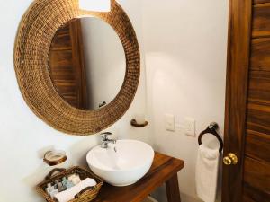 Koupelna v ubytování Hotel CasaBakal - A pie de Laguna - Bacalar