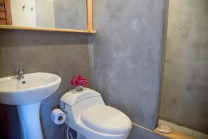 Koupelna v ubytování B&B Las Playitas